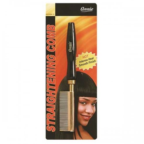 Annie Straightening Comb #5501 Medium Teeth Small Temple